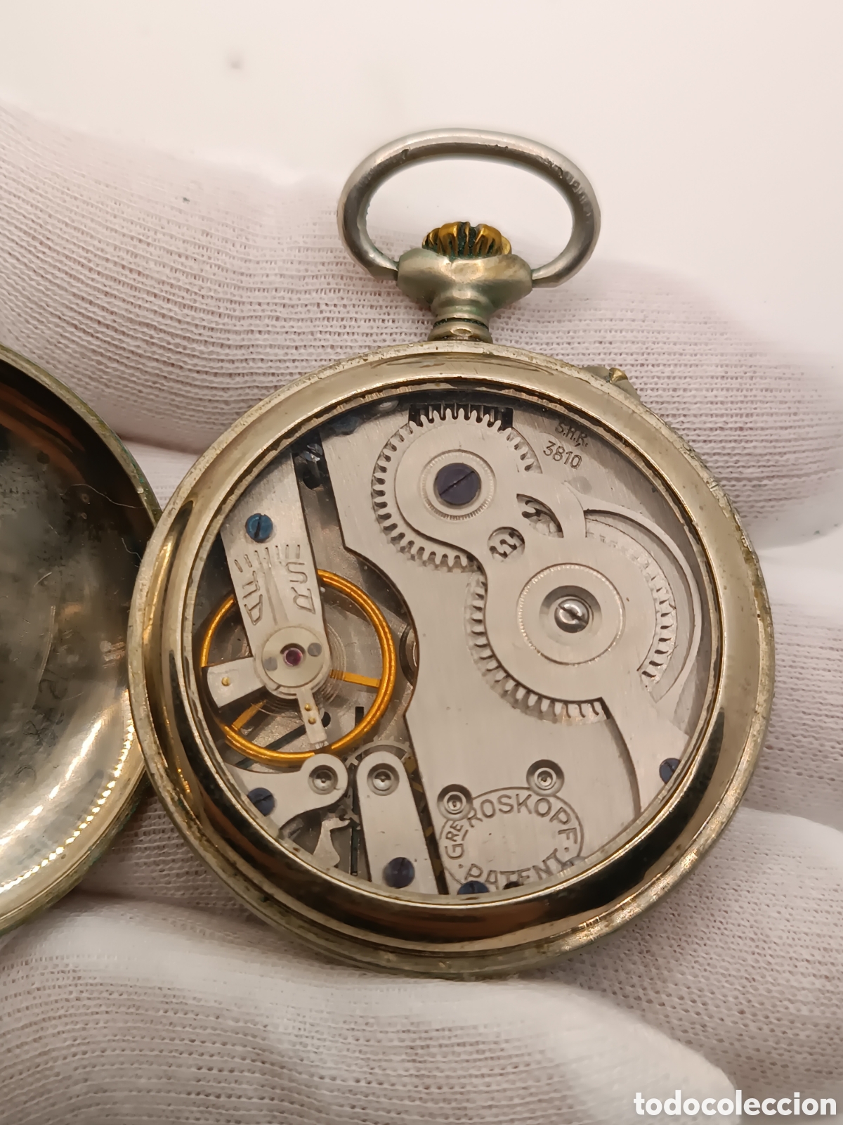 Relojes de bolsillo: Reloj de bolsillo Roskopf - Foto 6