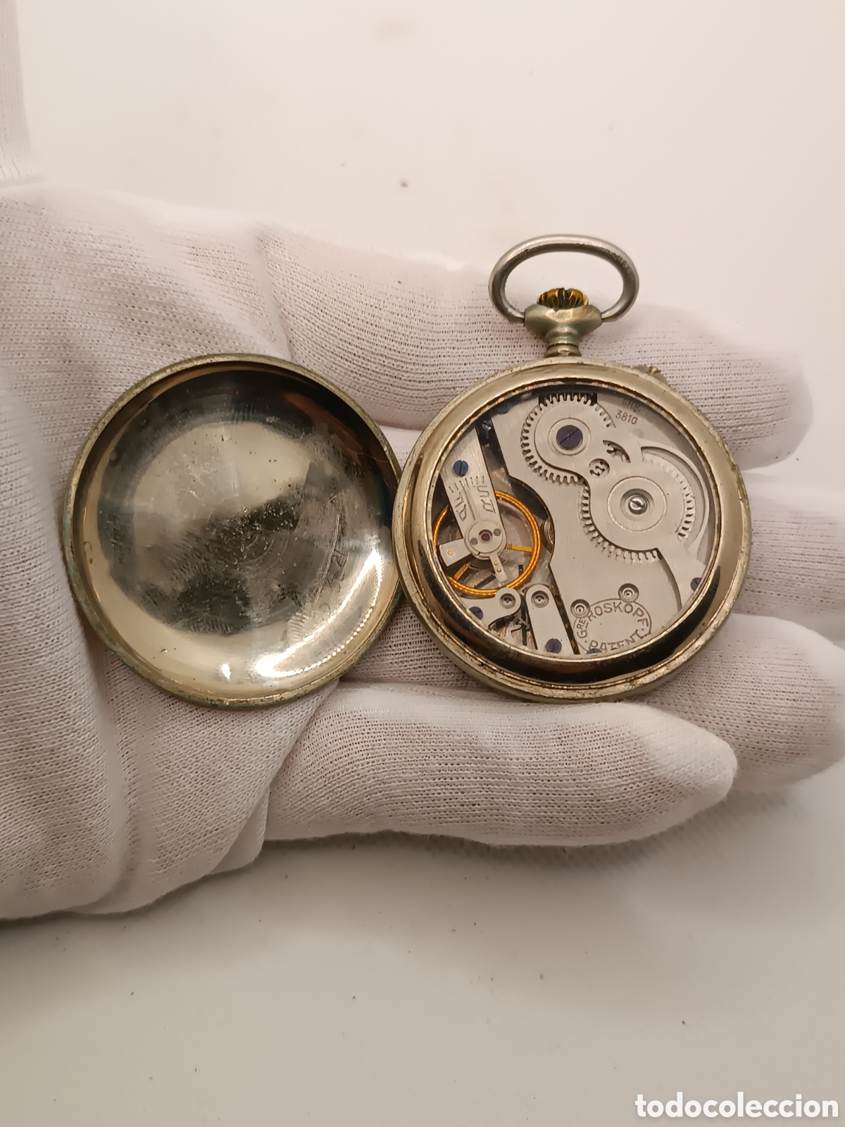 Relojes de bolsillo: Reloj de bolsillo Roskopf - Foto 8