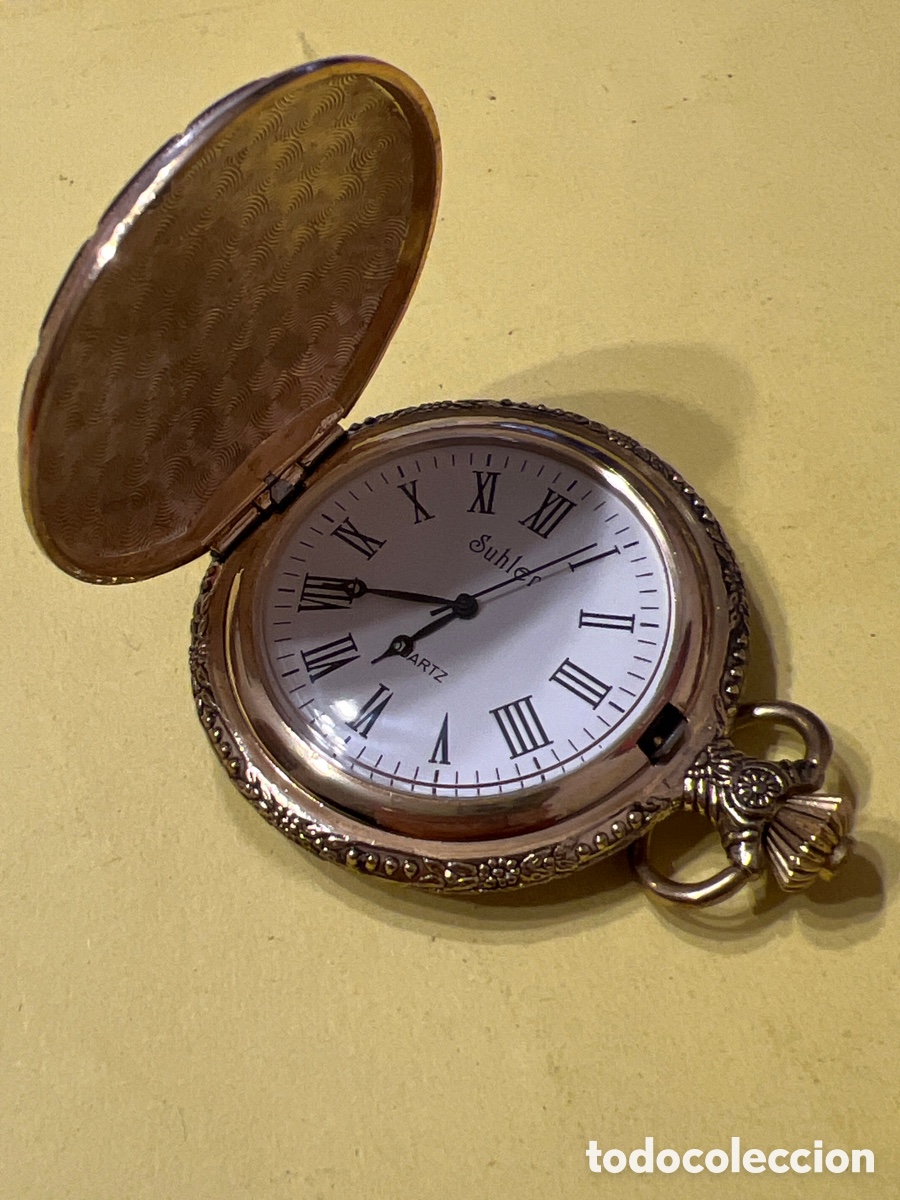 Relojes de bolsillo: L505. RELOJ DE BOLSILLO SUHLER - Foto 2