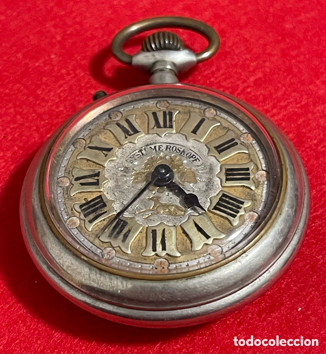 Relojes de bolsillo: Antiguo de los De Bolsillo, Systeme Roskopf . Funcionando - Foto 2