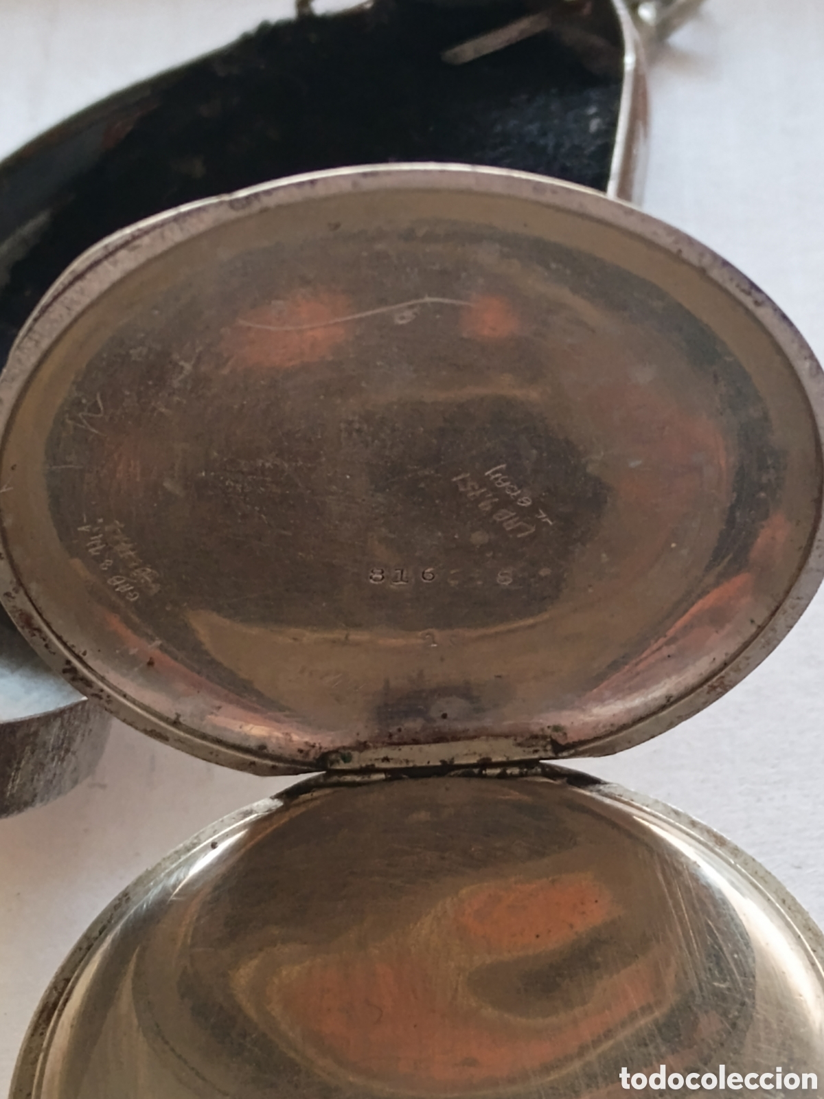 Relojes de bolsillo: Reloj bolsillo con estuche - Foto 4