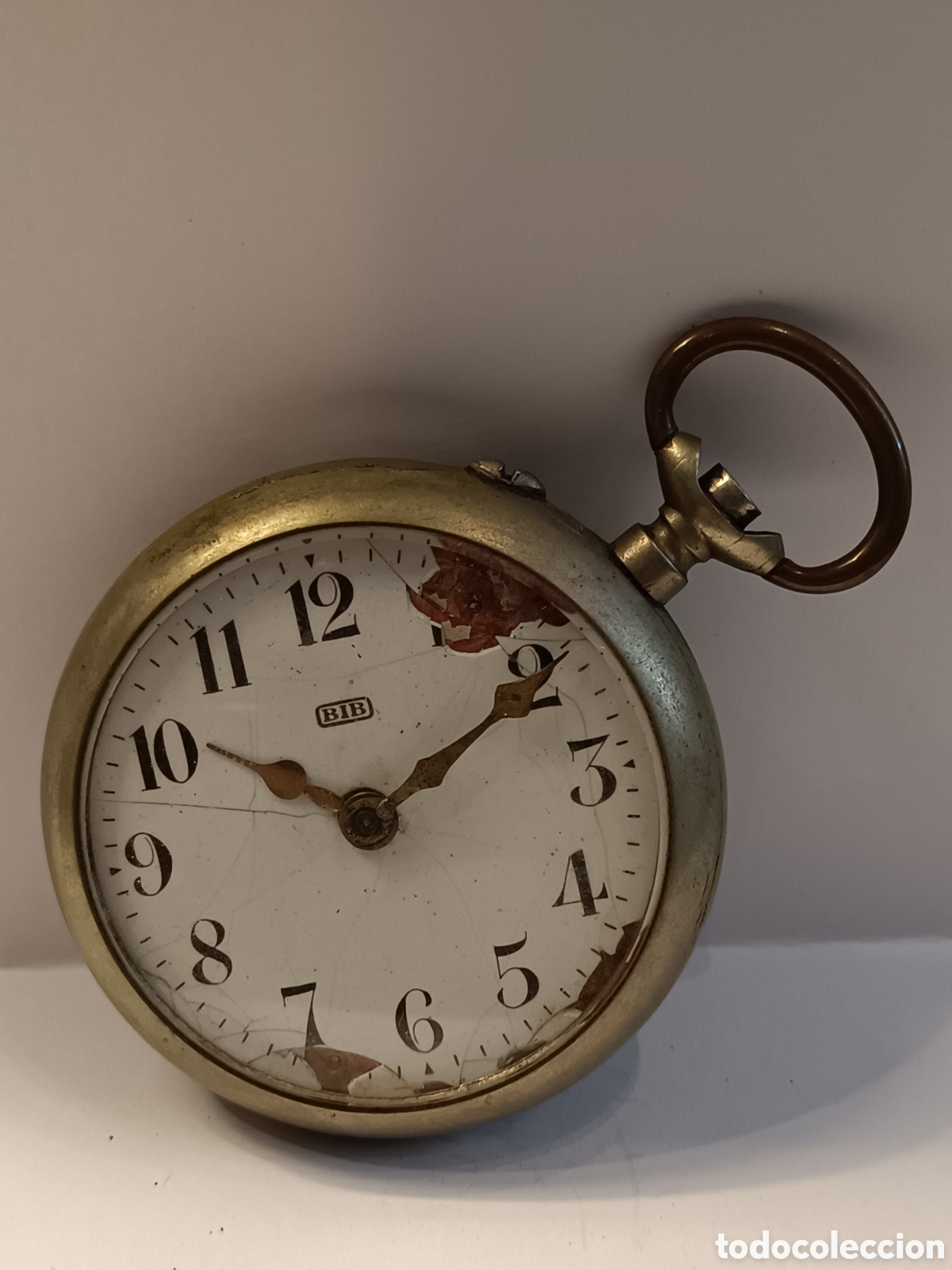 Relojes de bolsillo: Reloj de bolsillo de la marca BIB. - Foto 1