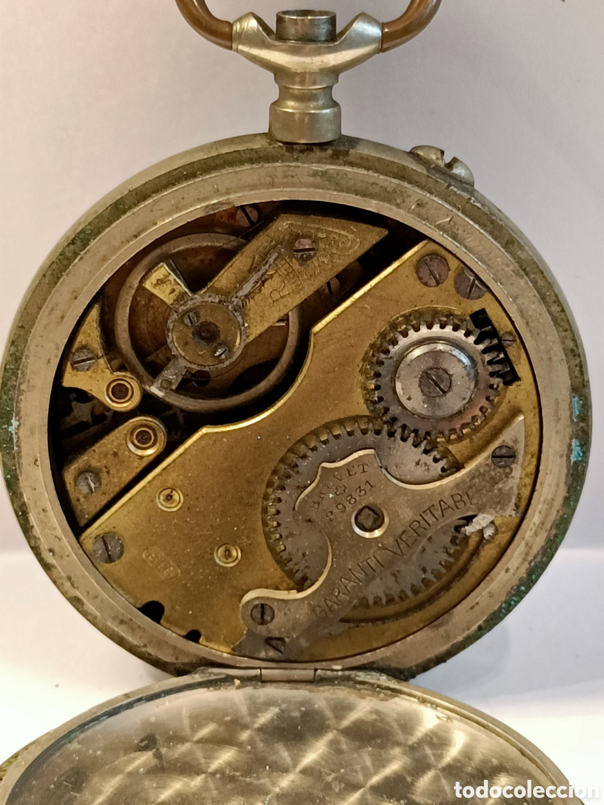 Relojes de bolsillo: Reloj de bolsillo de la marca BIB. - Foto 9