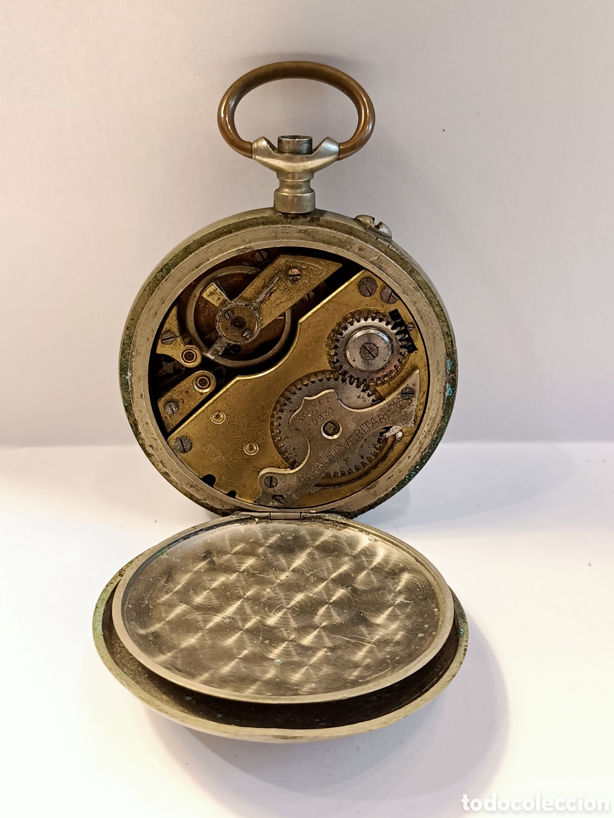 Relojes de bolsillo: Reloj de bolsillo de la marca BIB. - Foto 8