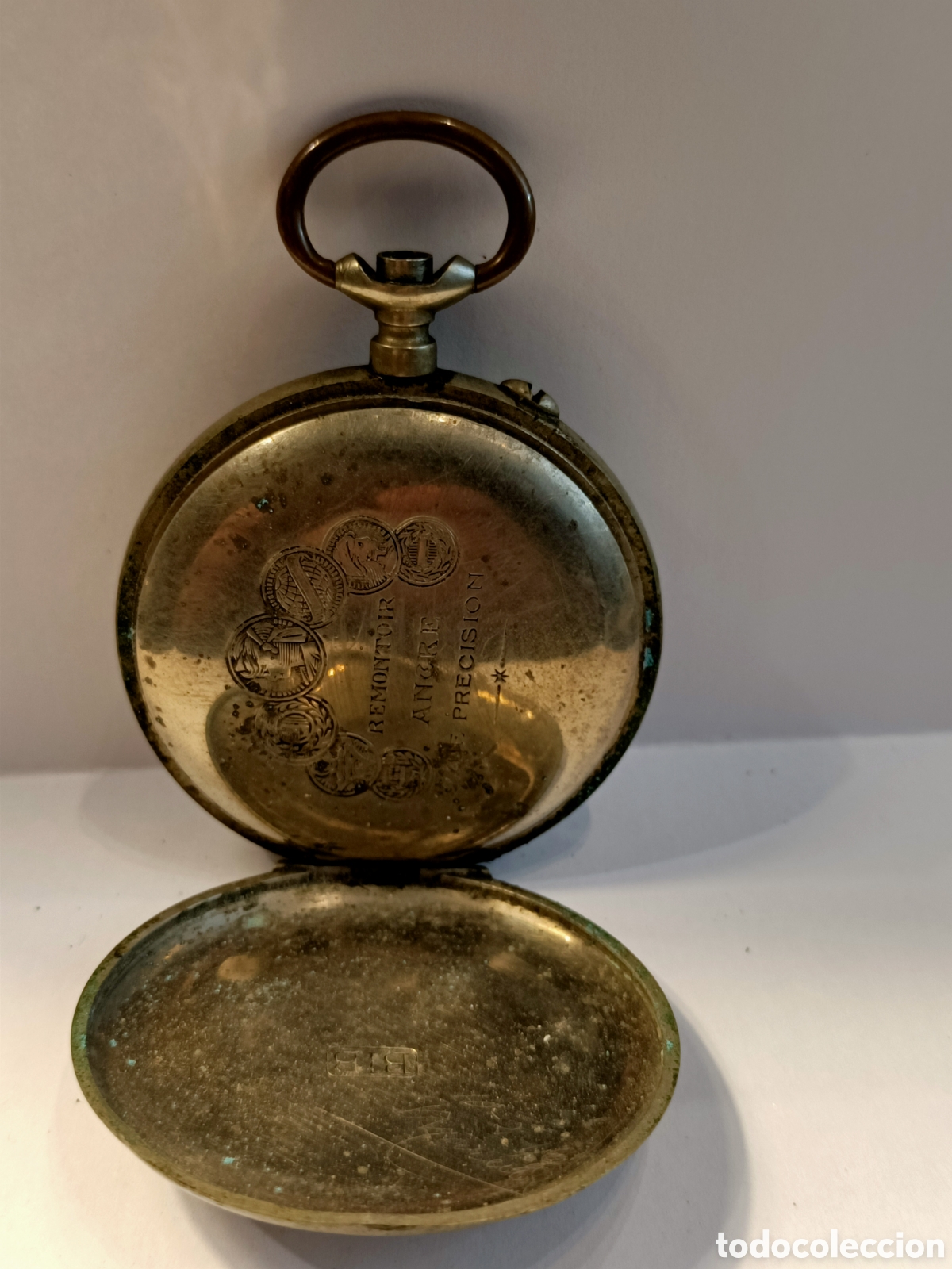 Relojes de bolsillo: Reloj de bolsillo de la marca BIB. - Foto 10