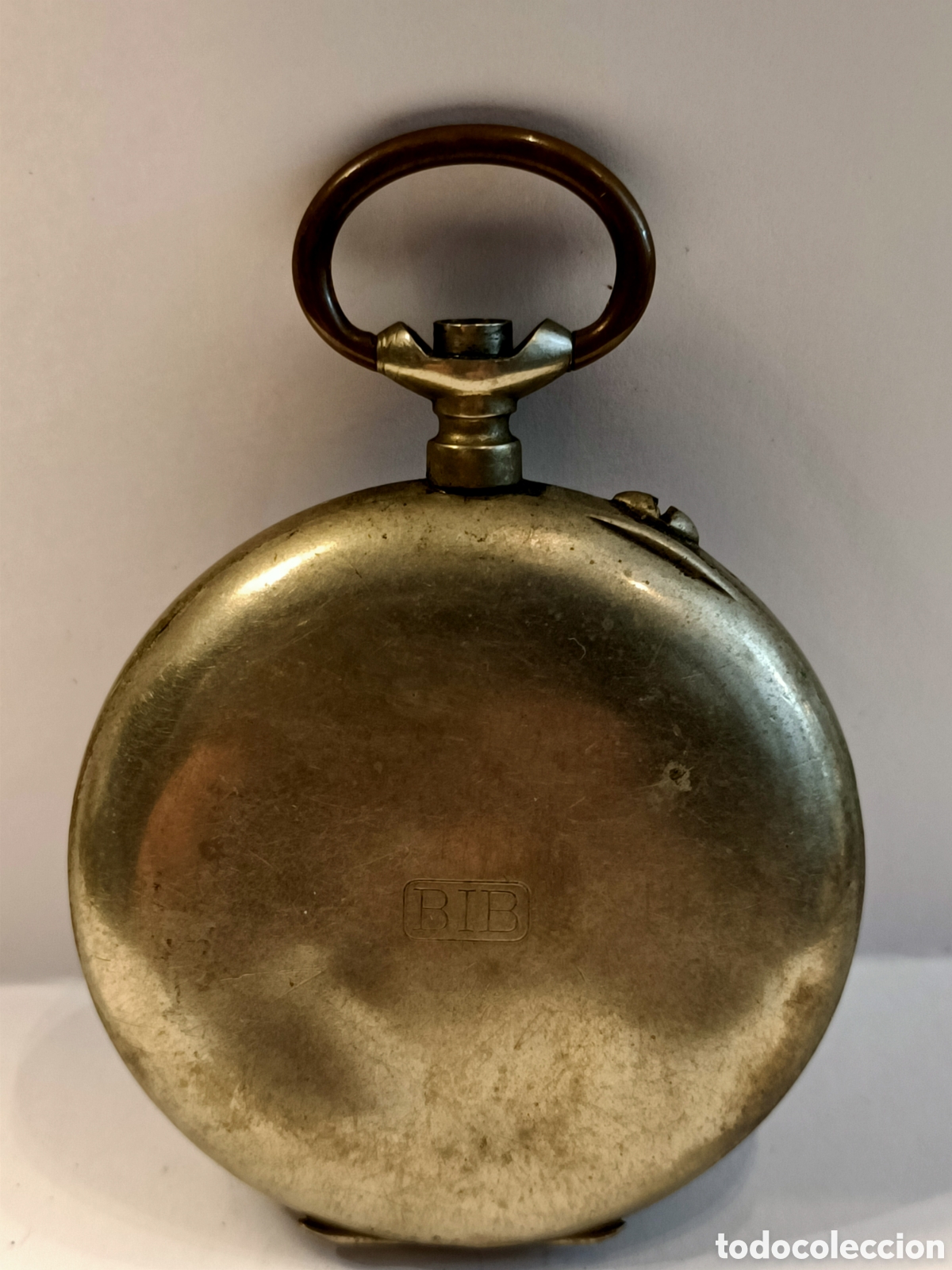 Relojes de bolsillo: Reloj de bolsillo de la marca BIB. - Foto 6