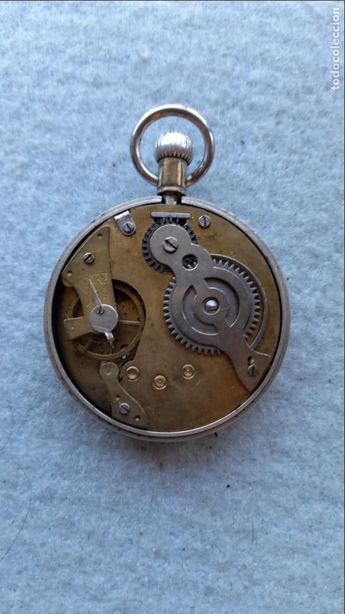 Relojes de bolsillo: Reloj de Bolsillo Marca Monfort. - Foto 2