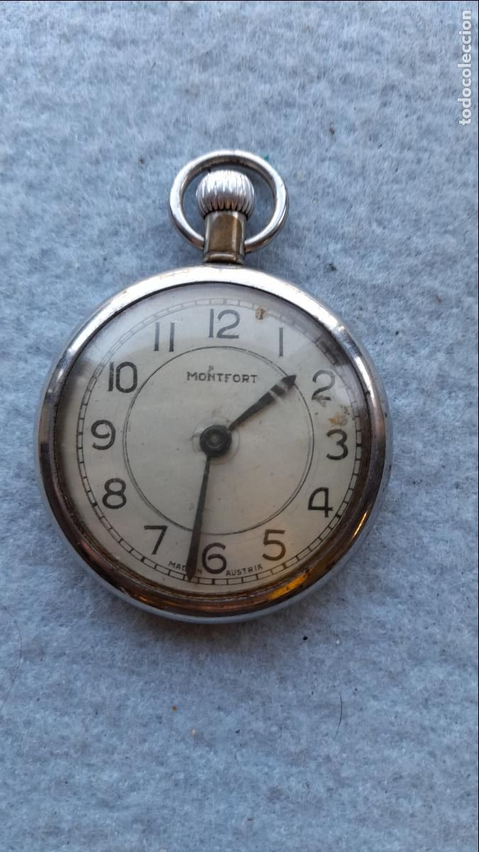 Relojes de bolsillo: Reloj de Bolsillo Marca Monfort. - Foto 3
