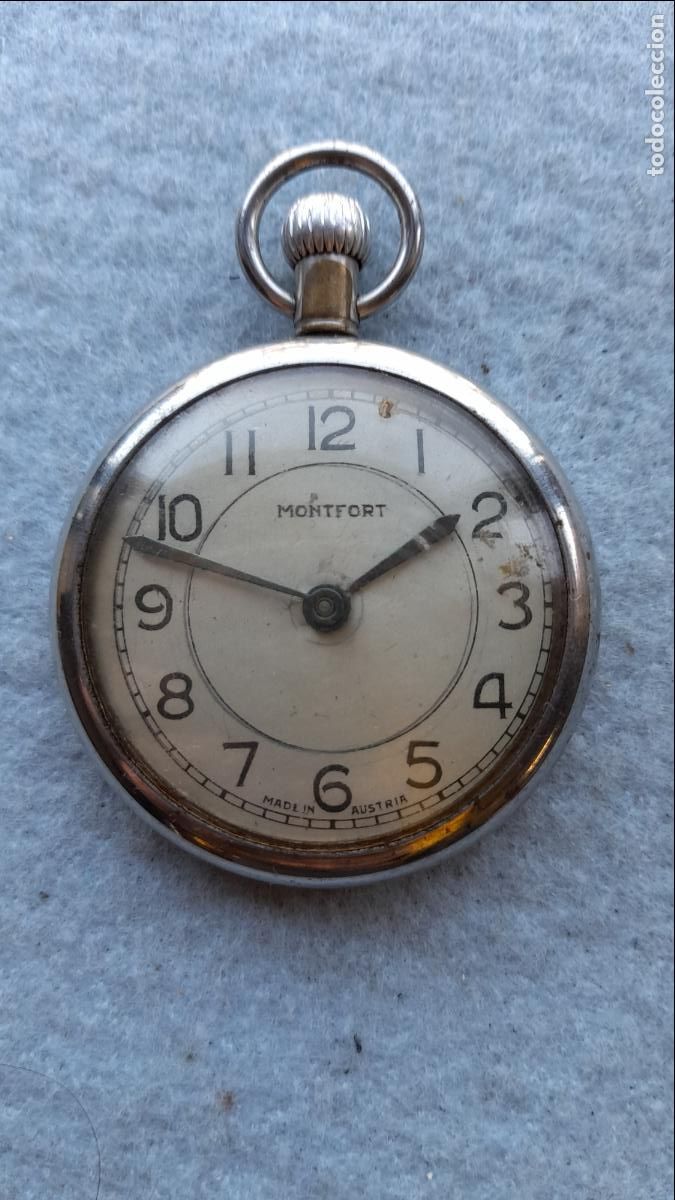 Relojes de bolsillo: Reloj de Bolsillo Marca Monfort. - Foto 1
