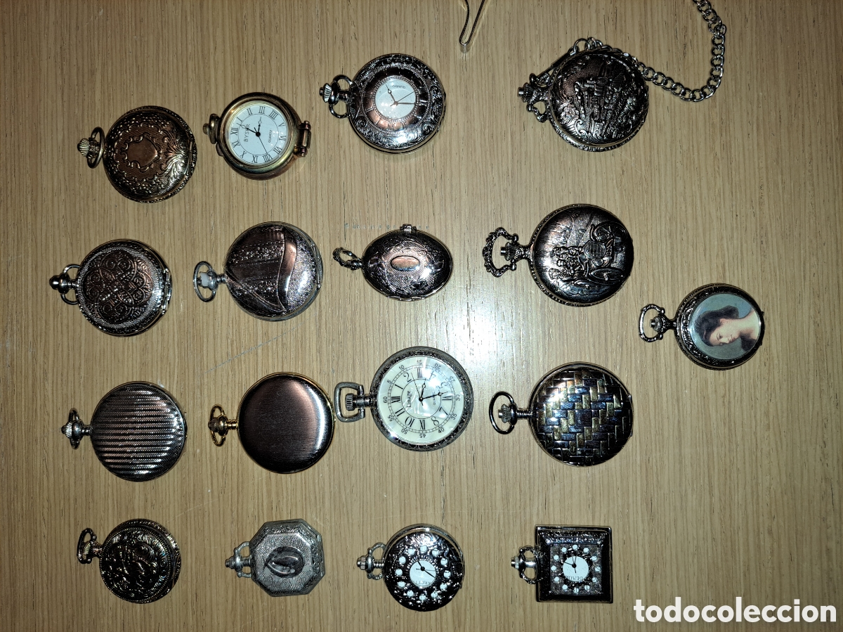 Relojes de bolsillo: Lote relojes de bolsillo - Foto 1