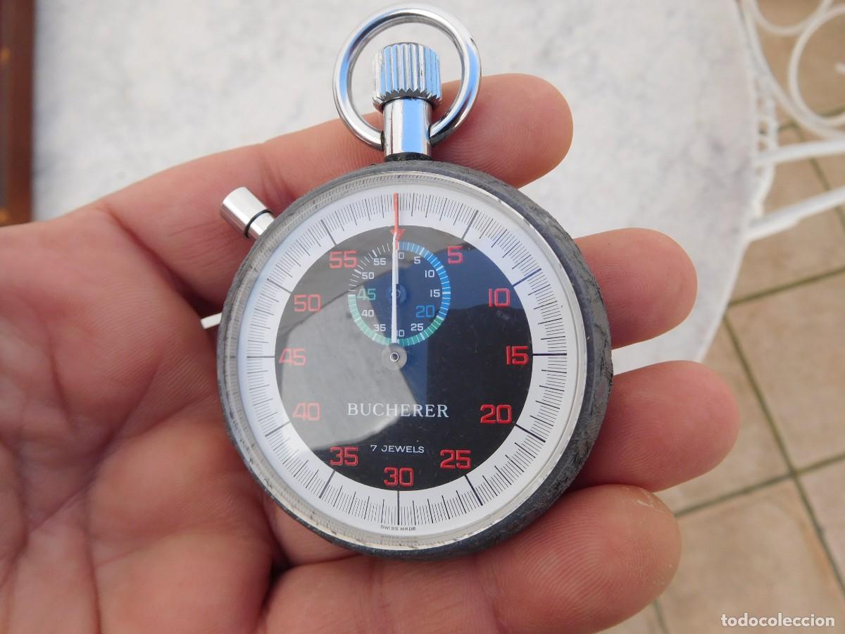 Relojes de bolsillo: Cronometro vintage Bucherer - Foto 2