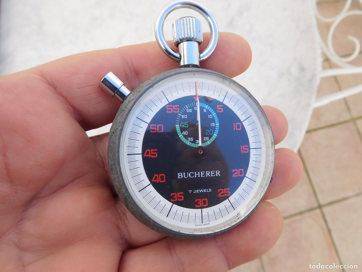 Relojes de bolsillo: Cronometro vintage Bucherer - Foto 3
