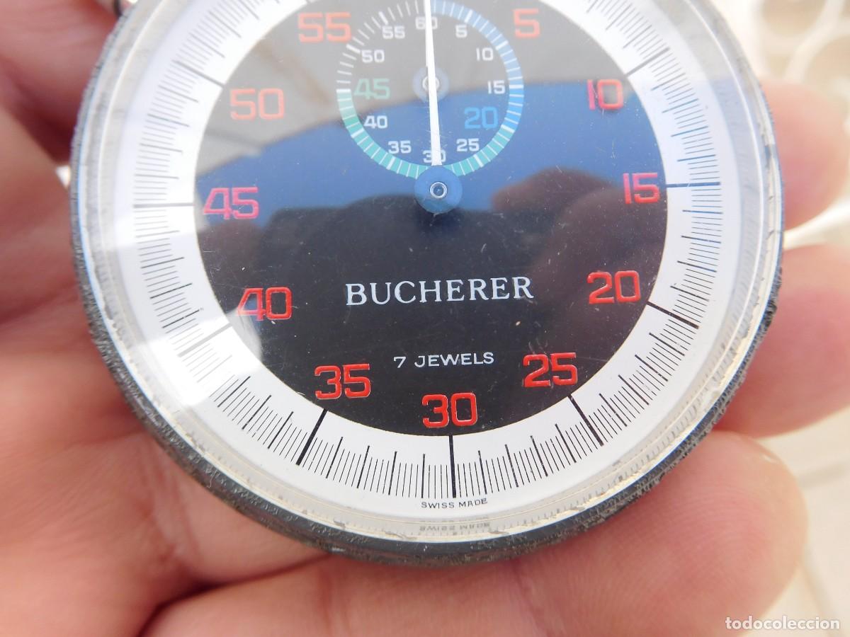 Relojes de bolsillo: Cronometro vintage Bucherer - Foto 4