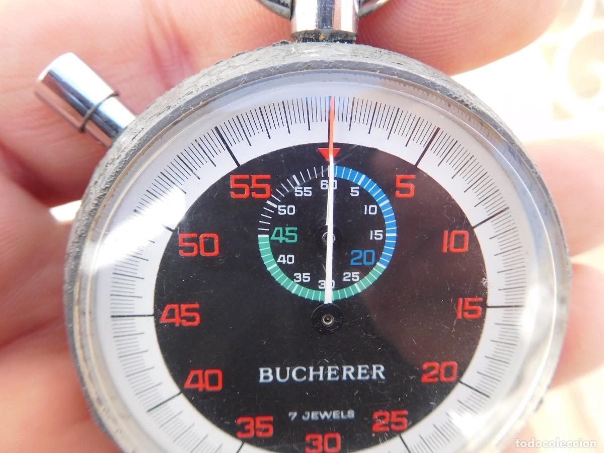 Relojes de bolsillo: Cronometro vintage Bucherer - Foto 5
