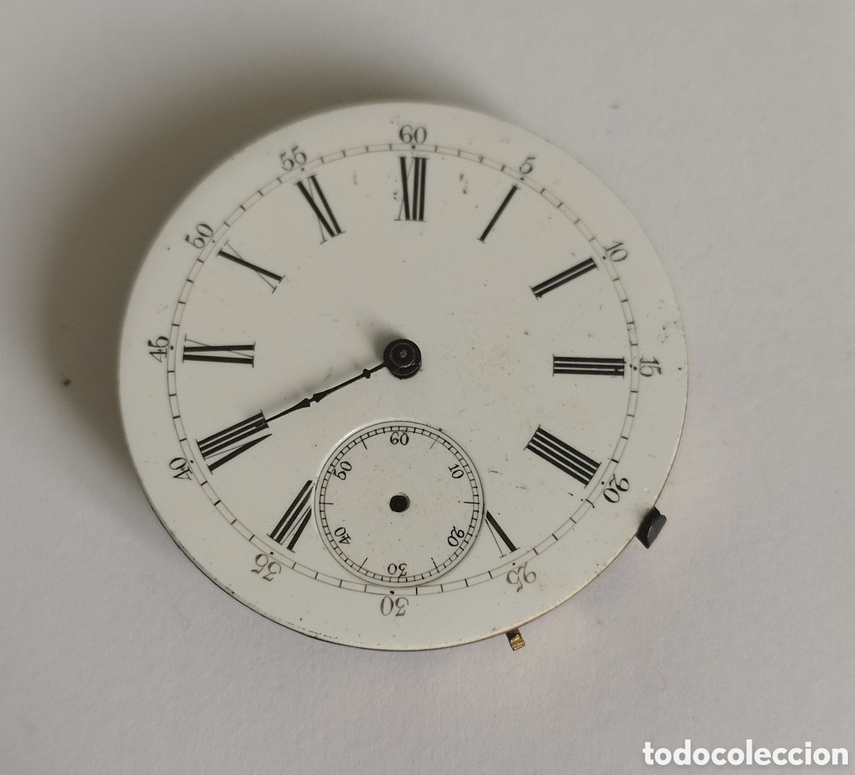 Relojes de bolsillo: Dial de porcelana de 40.5mm - Foto 1