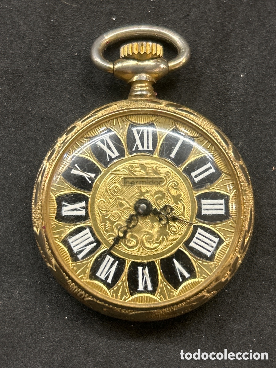 Relojes de bolsillo: Reloj de bolsillo thermidor, funciona - Foto 1