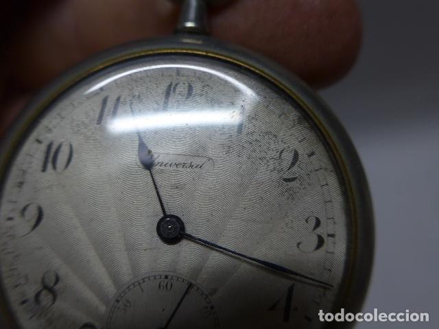 Relojes de bolsillo: Antiguo reloj de bolsillo UNIVERSAL - Foto 3