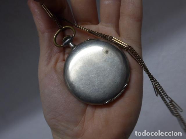 Relojes de bolsillo: Antiguo reloj de bolsillo UNIVERSAL - Foto 7