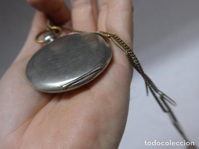 Relojes de bolsillo: Antiguo reloj de bolsillo UNIVERSAL - Foto 8