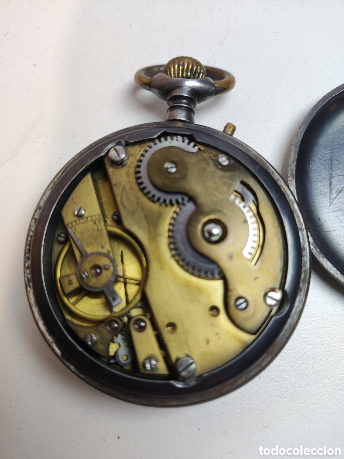 Relojes de bolsillo: Reloj bolsillo antiguo - Foto 4