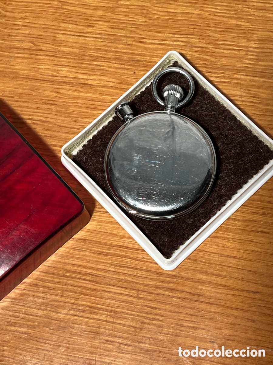 Relojes de bolsillo: Cronometr&oacute; EUER muy cuidado - Foto 2