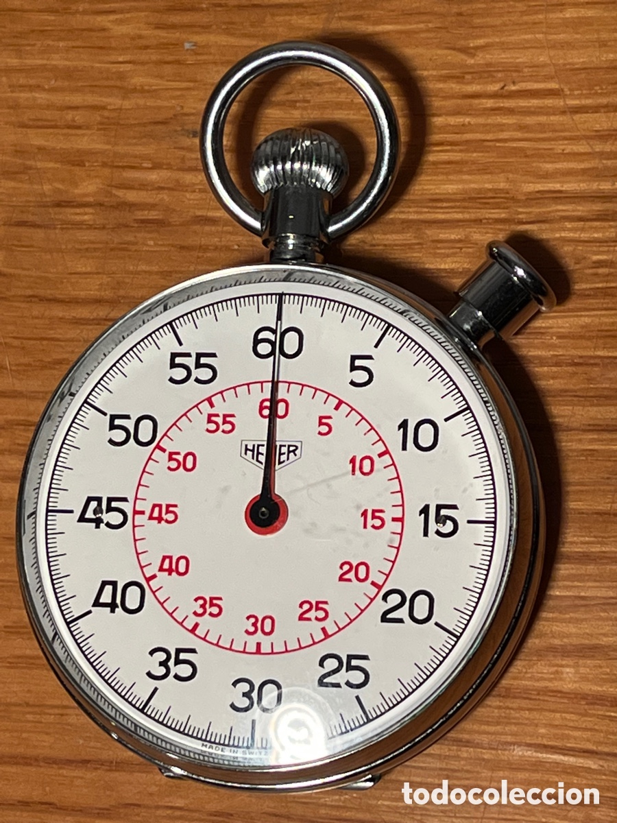 Relojes de bolsillo: Cronometr&oacute; EUER muy cuidado - Foto 4
