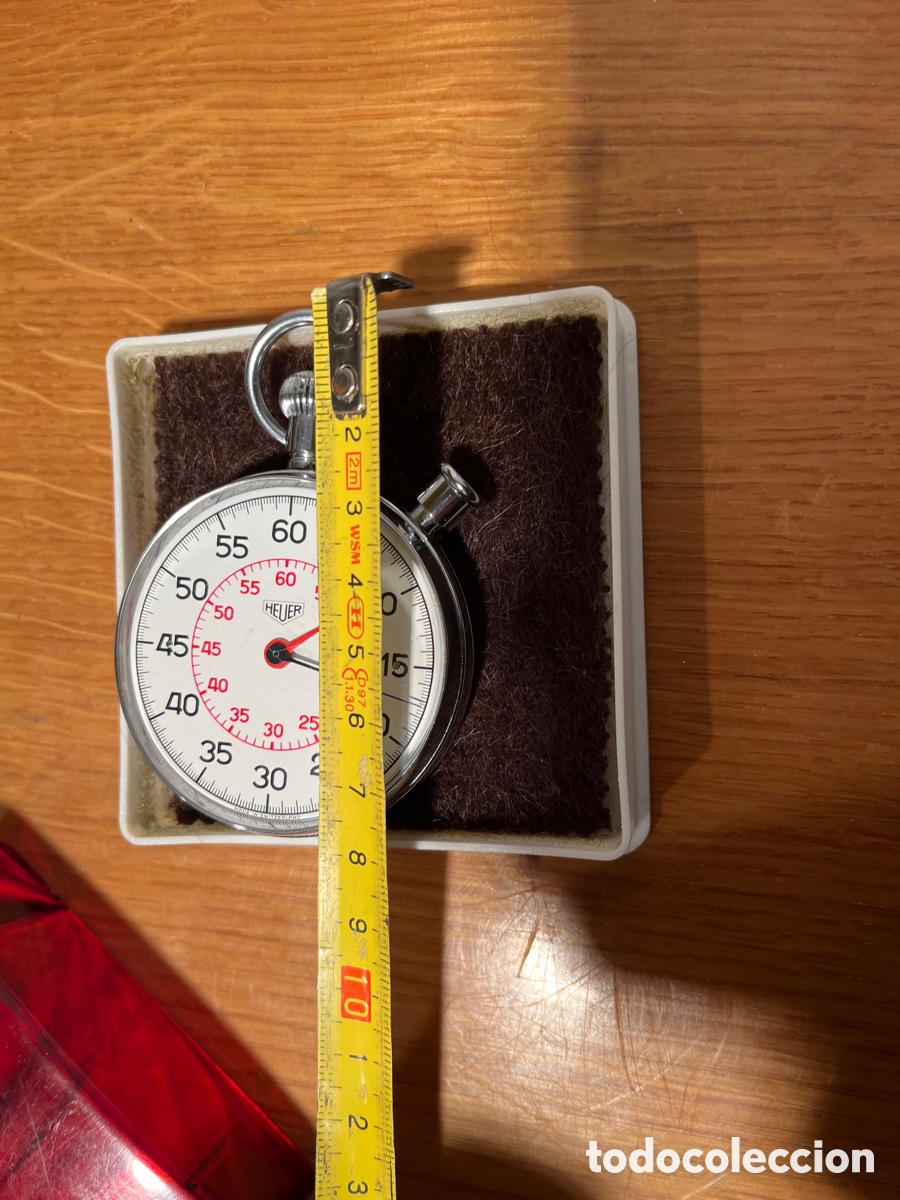 Relojes de bolsillo: Cronometr&oacute; EUER muy cuidado - Foto 5