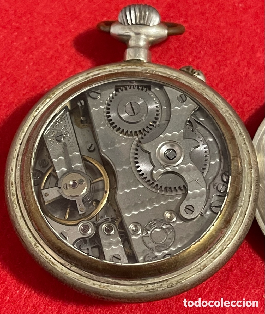 Relojes de bolsillo: Antiguo Reloj De Bolsillo, Meta - Foto 4