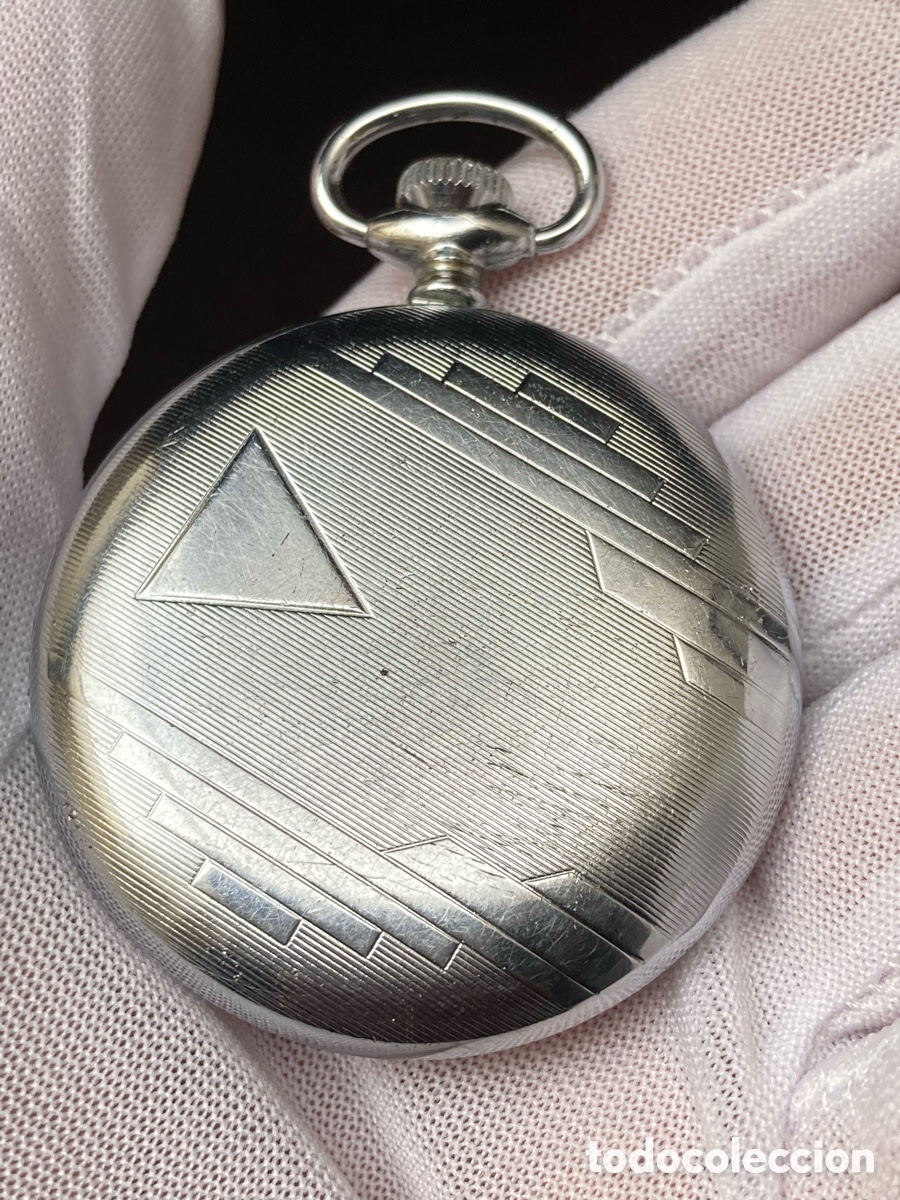 Relojes de bolsillo: Reloj bolsillo thermidor de cuerda - Foto 3