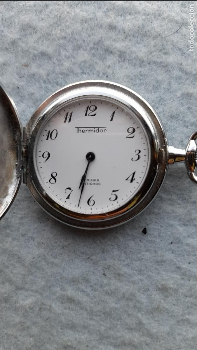 Relojes de bolsillo: Reloj Marca Thermidor de Bolsillo. - Foto 2