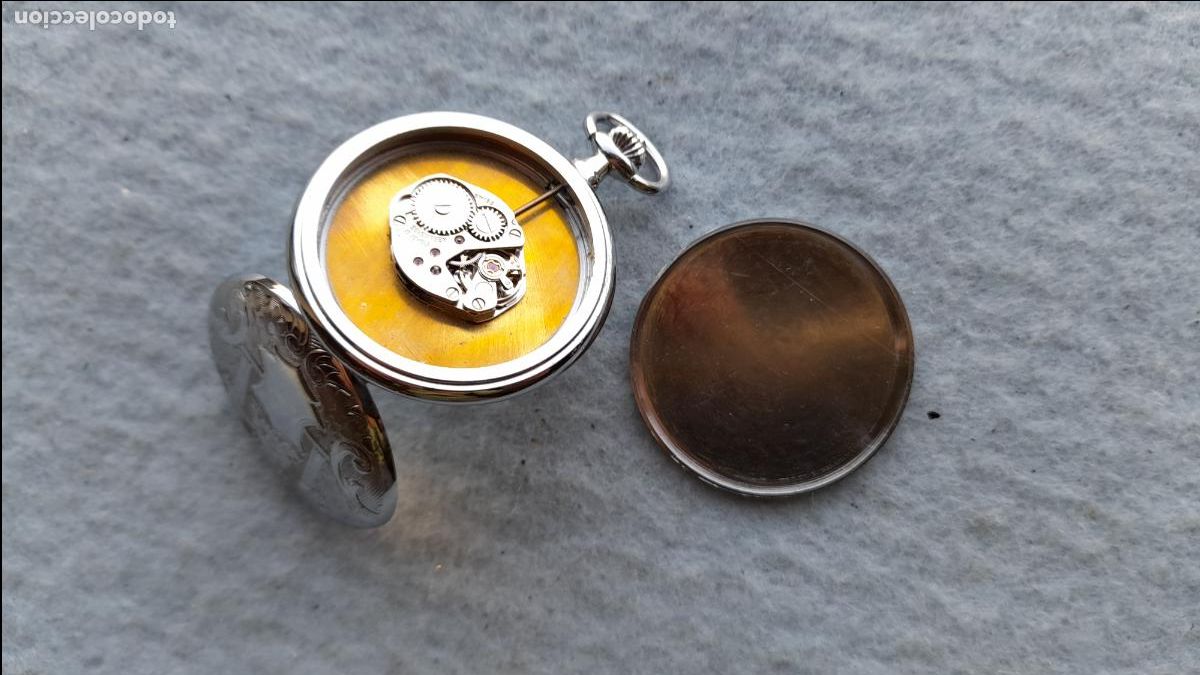 Relojes de bolsillo: Reloj Marca Thermidor de Bolsillo. - Foto 5