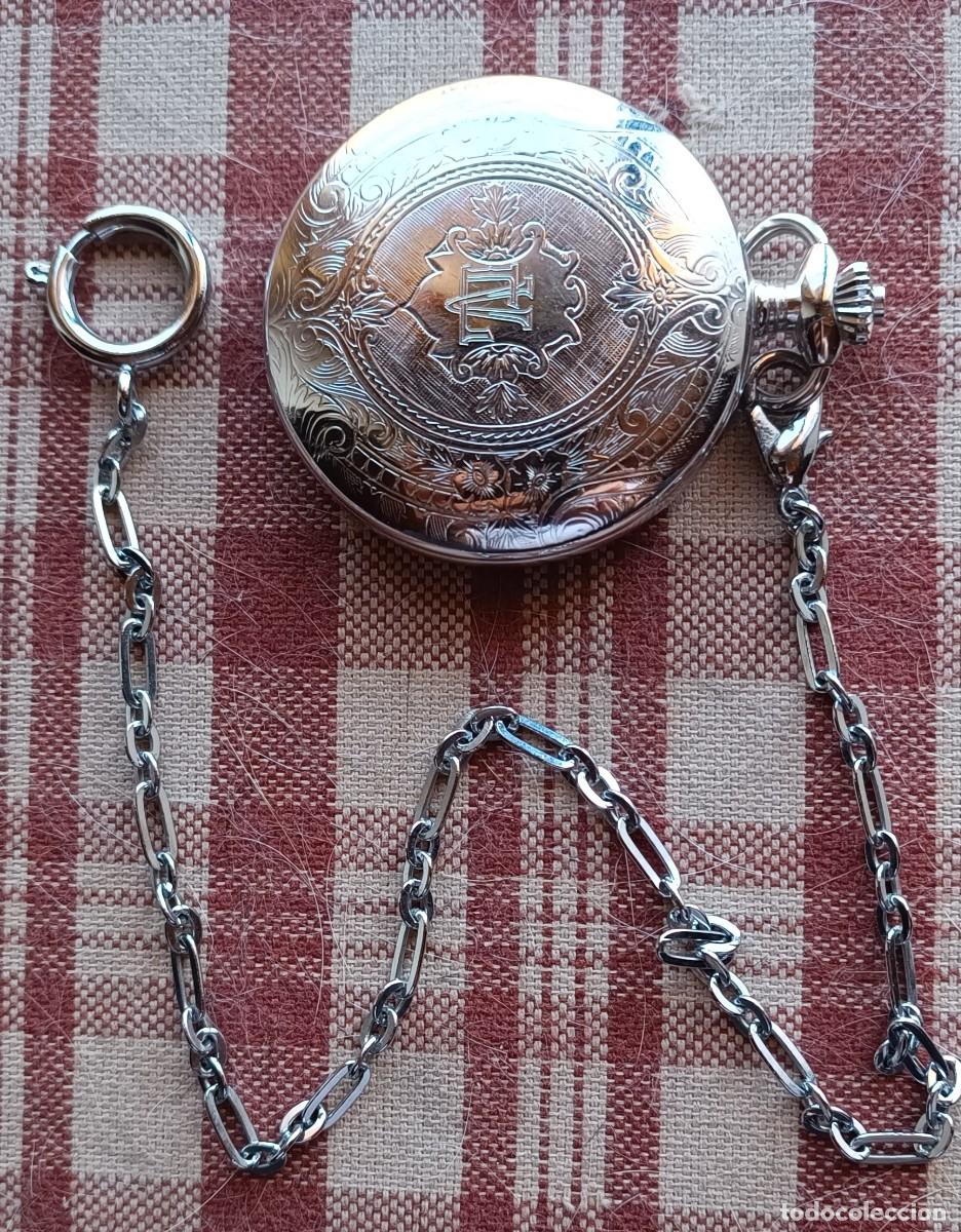 Relojes de bolsillo: Reloj Tissot Savonnette con cadena - Foto 2
