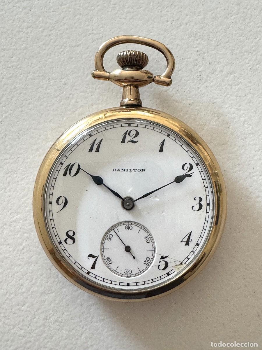 Relojes de bolsillo: Reloj de bolsillo Hamilton - Foto 1