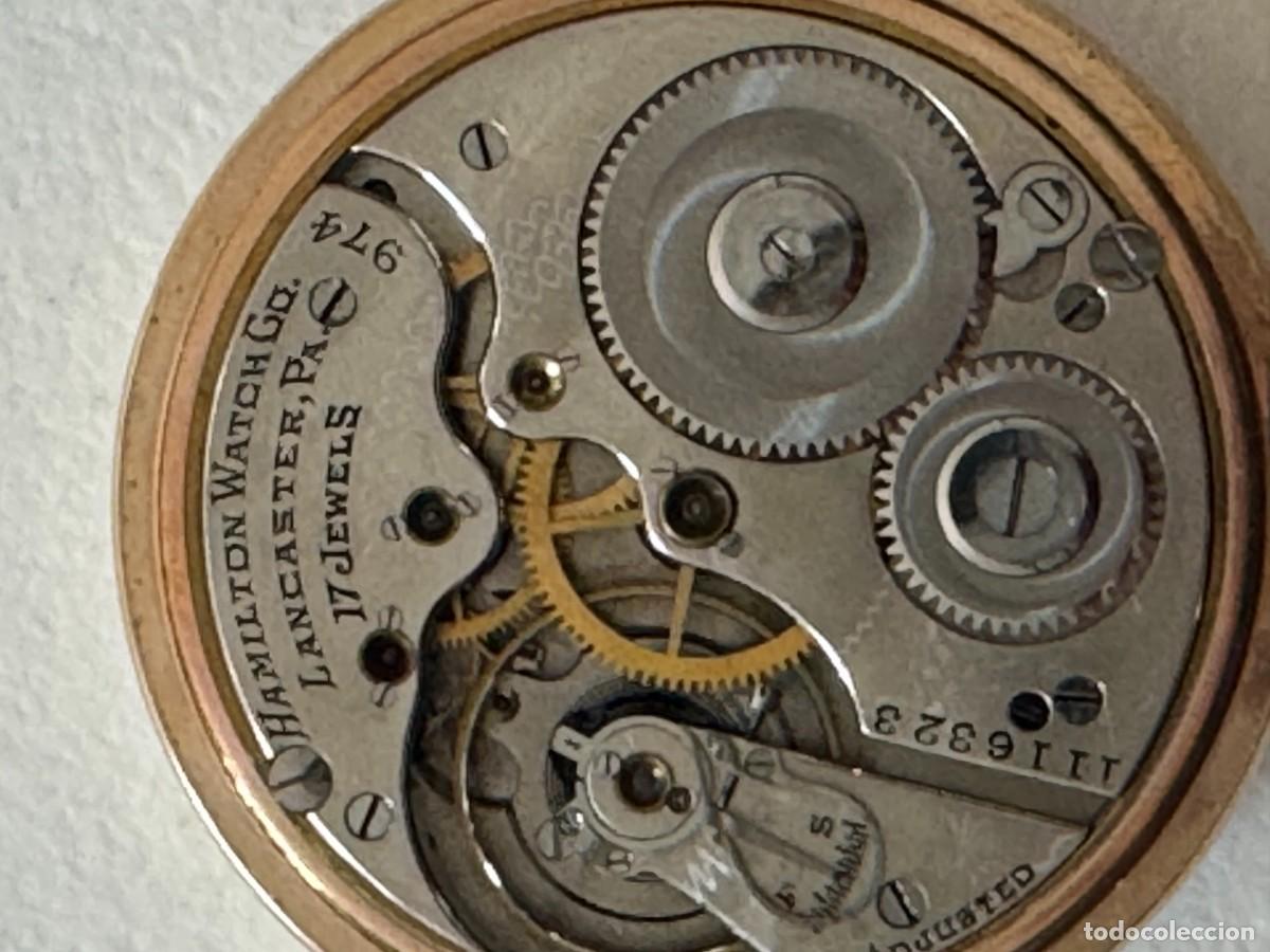 Relojes de bolsillo: Reloj de bolsillo Hamilton - Foto 5