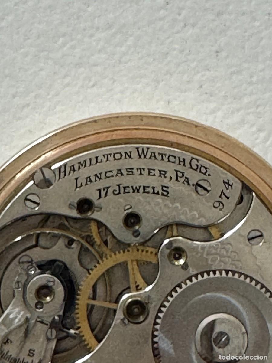 Relojes de bolsillo: Reloj de bolsillo Hamilton - Foto 6