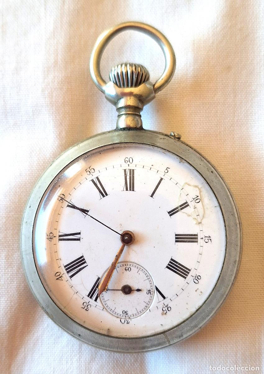 Relojes de bolsillo: Reloj Bolsillo Funciona. Med 48 mm - Foto 1