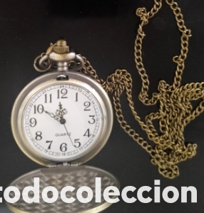 Relojes de bolsillo: BONITO RELOJ DE BOLSILLO S/E FUNCI&Oacute;NANDO - Foto 3