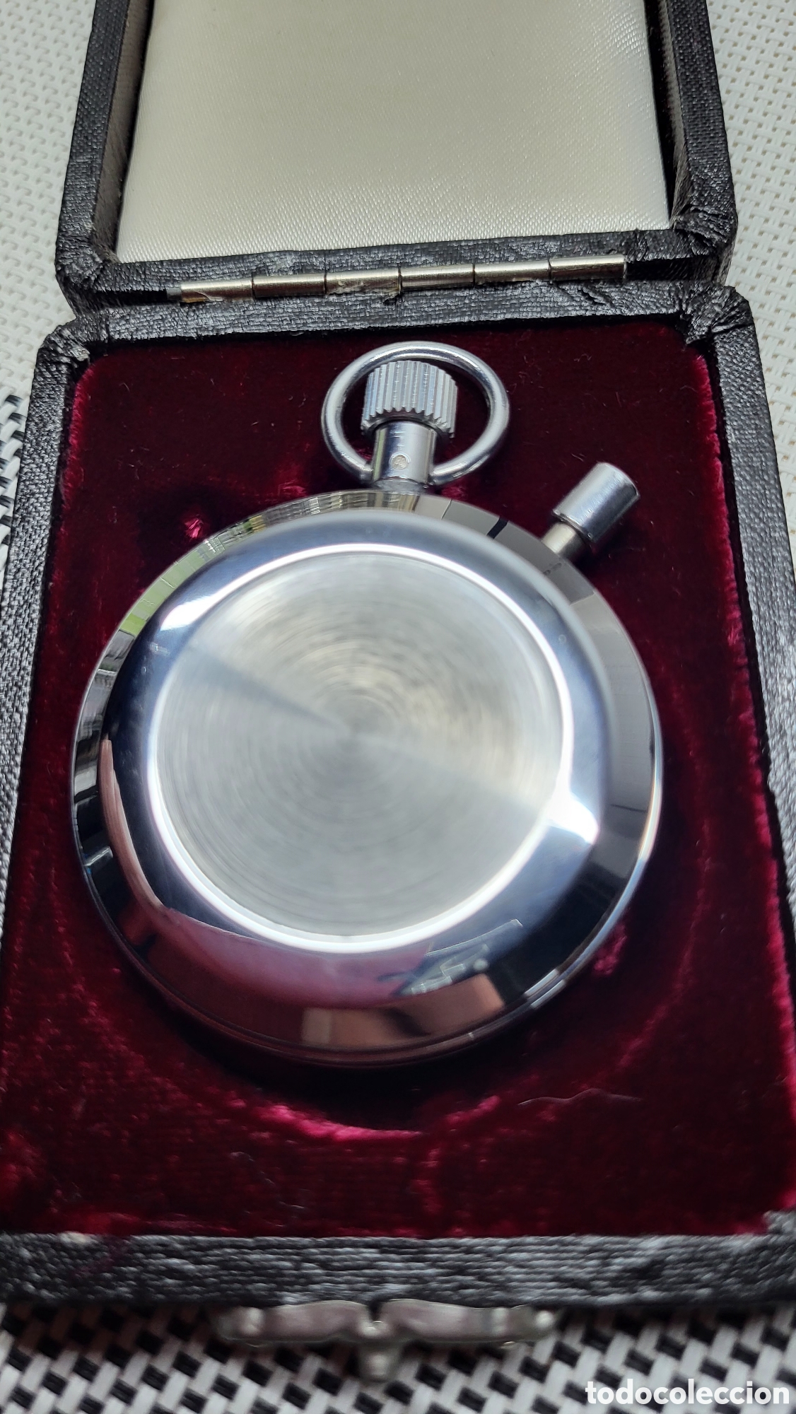 Relojes de bolsillo: Cronometro carga manual lHM - Foto 3