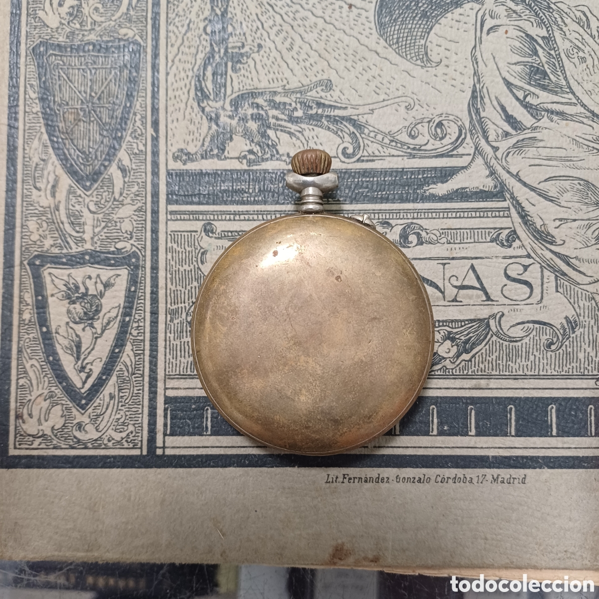 Relojes de bolsillo: Reloj h&eacute;rcules funcionando - Foto 2