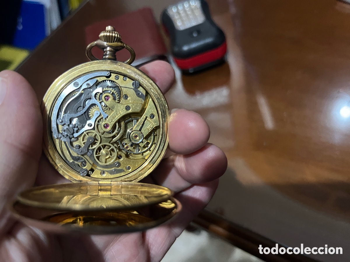 Relojes de bolsillo: Reloj de bolsillo quillet - Foto 4