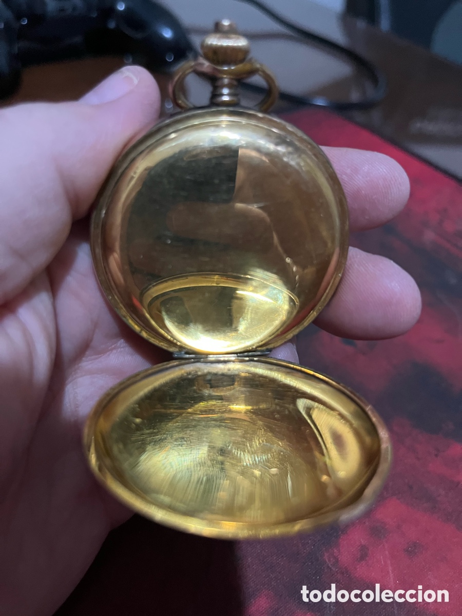 Relojes de bolsillo: Reloj de bolsillo quillet - Foto 6