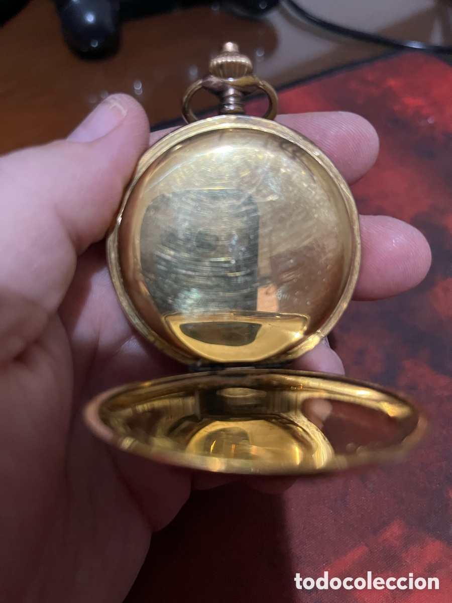 Relojes de bolsillo: Reloj de bolsillo quillet - Foto 7