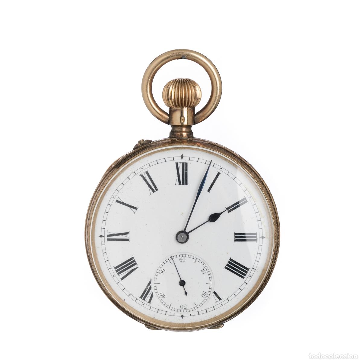 Relojes de bolsillo: RELOJ DE BOLSILLO ORO (75 GRAMOS) - Foto 1