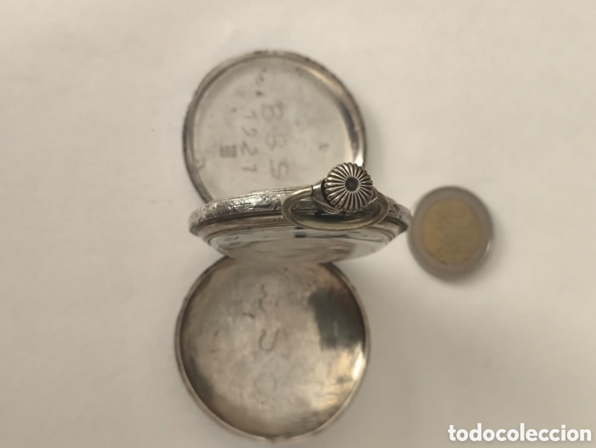 Relojes de bolsillo: Reloj de bolsillo Lanco plata - Foto 5