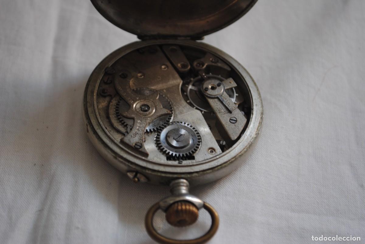 Relojes de bolsillo: RELOJ DE BOLSILLO DE PLATA FUNCIONANDO . - Foto 3