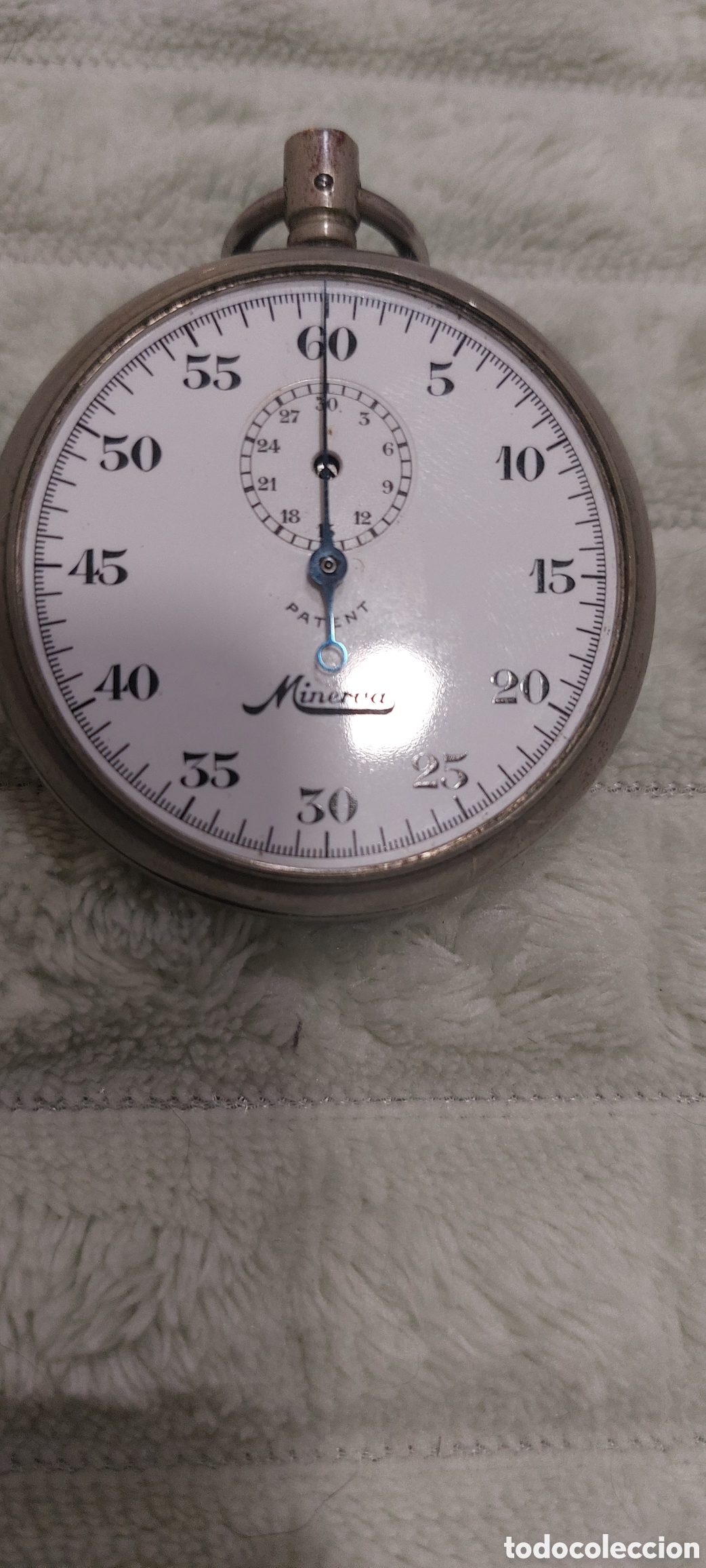 Relojes de bolsillo: Cron&oacute;metro Minerva bolso - Foto 1