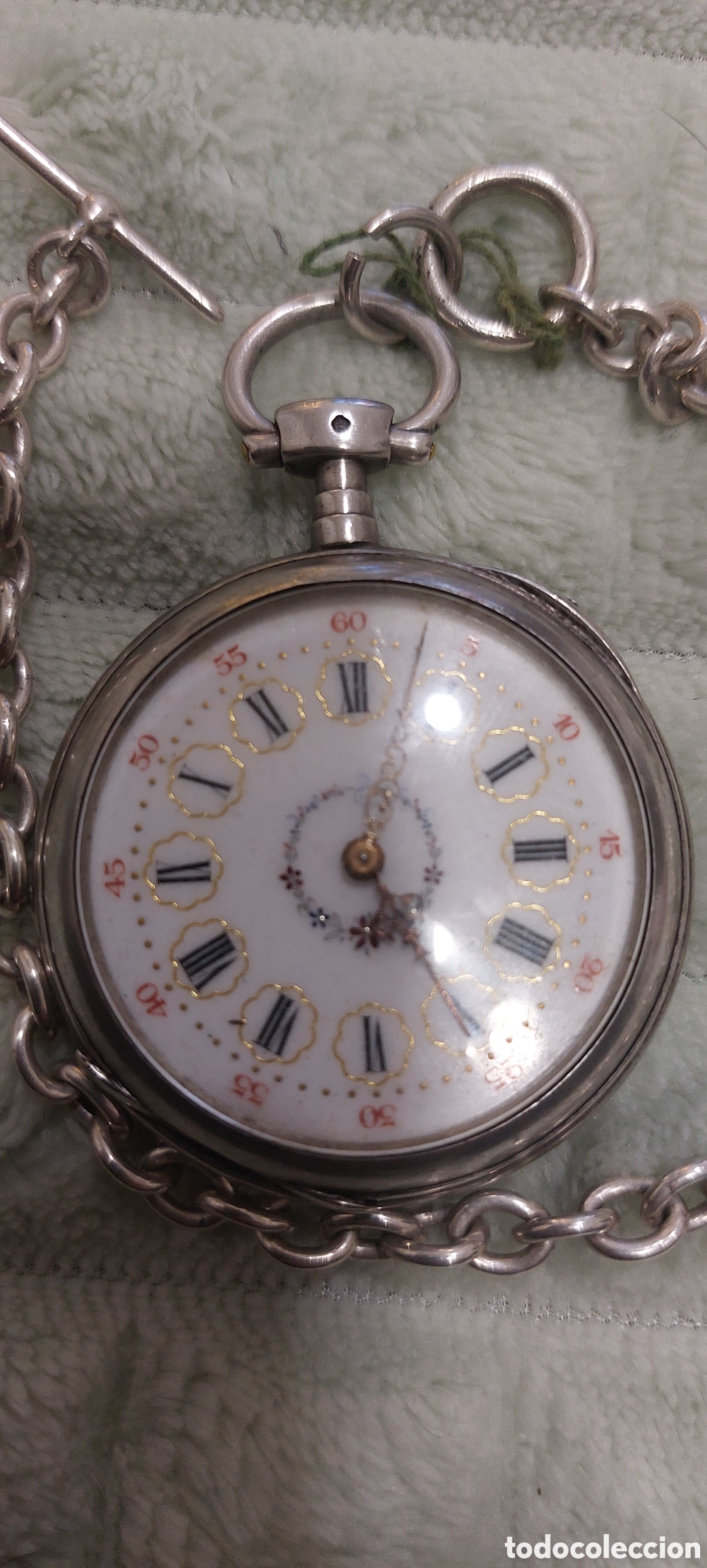 Relojes de bolsillo: Rel&oacute;gio de Bolso de Chave - Foto 2