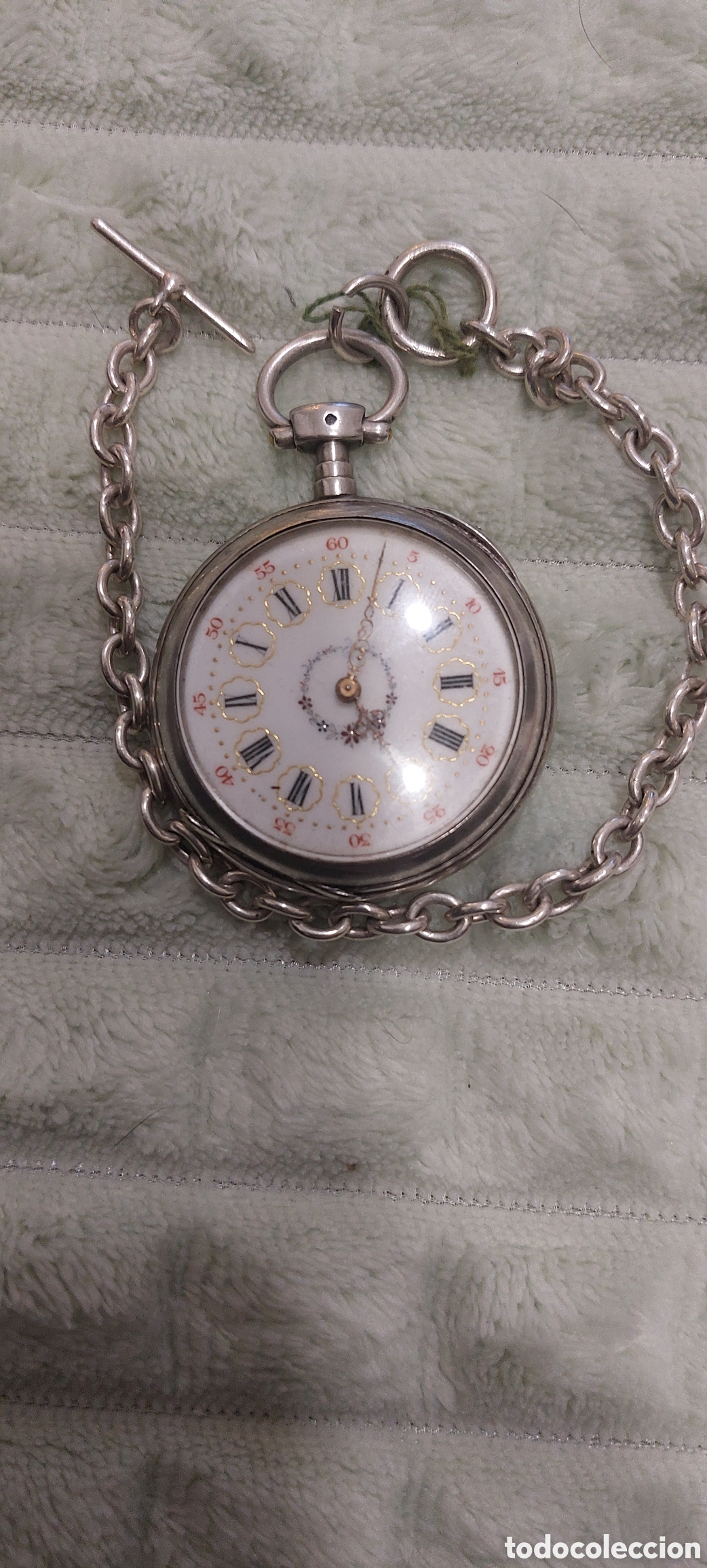 Relojes de bolsillo: Rel&oacute;gio de Bolso de Chave - Foto 1