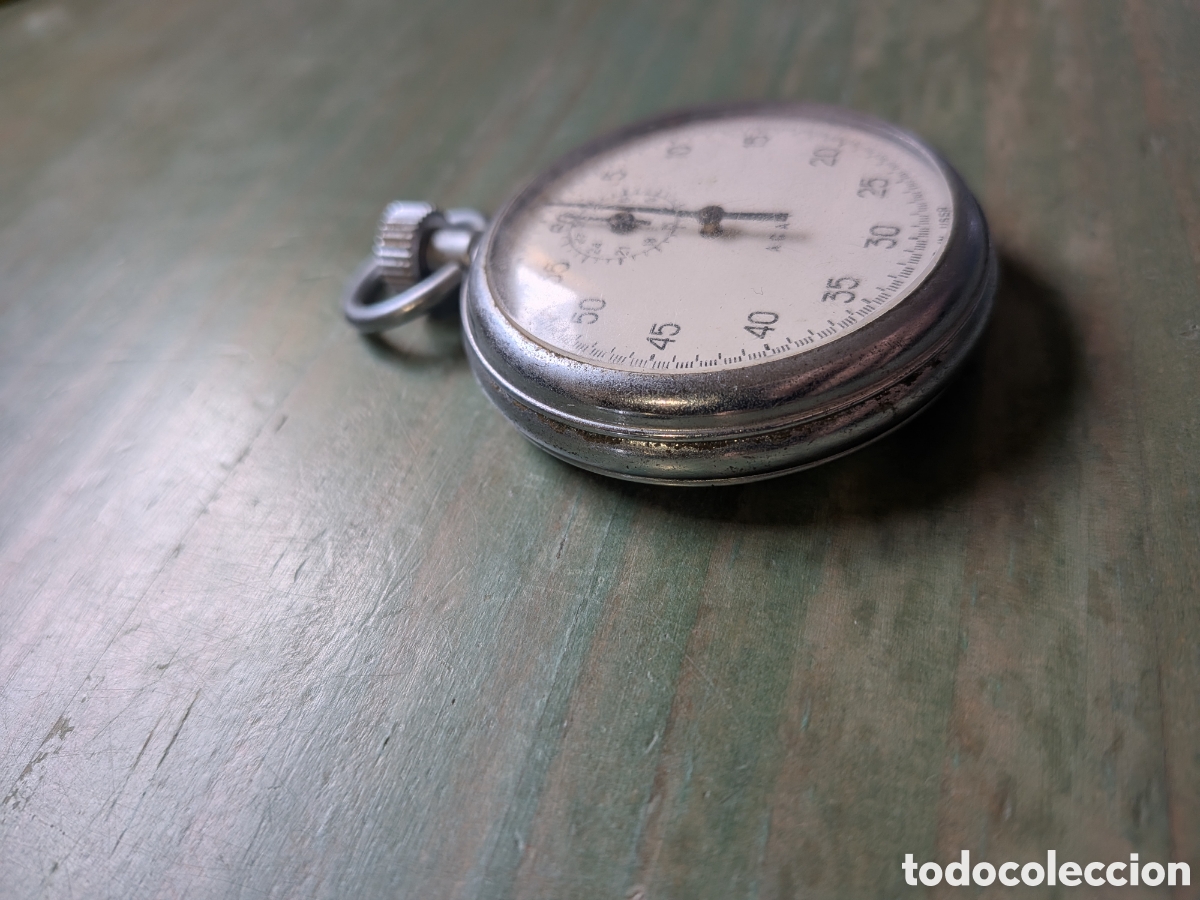 Relojes de bolsillo: Cron&oacute;metro Agat. (URSS) - Foto 3