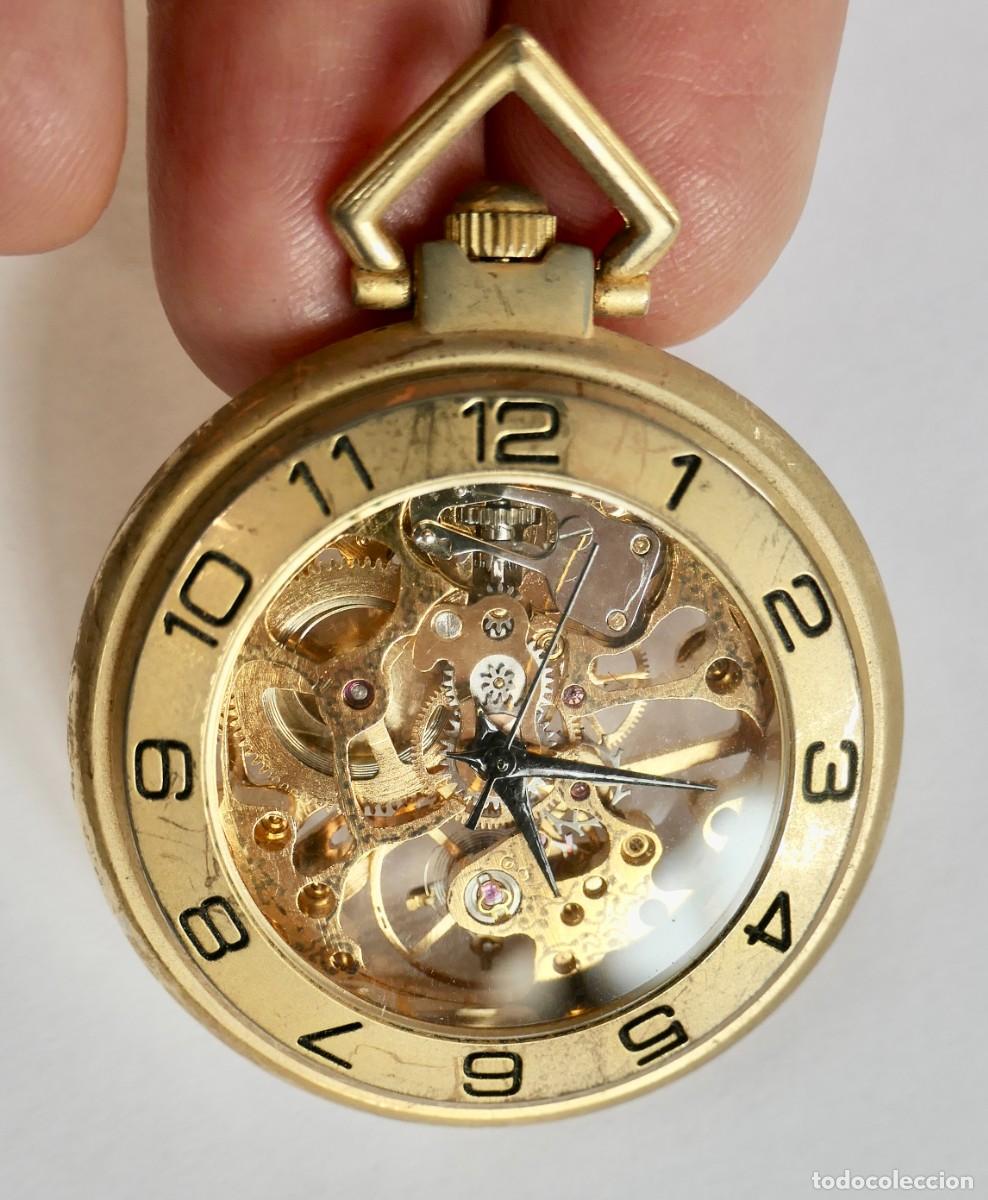Relojes de bolsillo: Reloj de bolsillo carga manual en funci&oacute;n - Foto 1